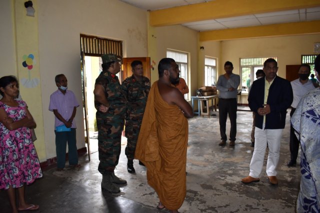 Field visit to affected areas in Ambagamuwa Korale Divisional secretariat Division